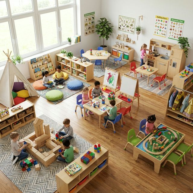 Multiple learning zones in action at Kiddozone